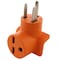 Ac Works Plug Adapter, 6-30R, 6-50P, 6-30P, 6-50P, 0 ft., Orange AD650630 - alternate 1